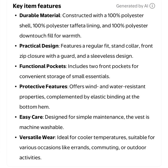 Ozark Trail Women's Core Puffer Vest Large 12-14 Mauve Pink Quilted Zip Front - Picture 10 of 11